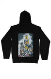 black comfortable pullover hoody