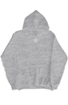 gray comfortable pullover hoody