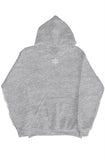 gray comfortable pullover hoody