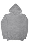 gray comfortable pullover hoody