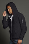 heather zip hoody