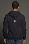 heather zip hoody