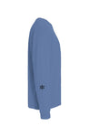 blue Pigment Dyed Heavyweight Long Sleeve T Shirt