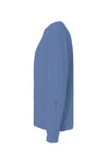 blue Pigment Dyed Heavyweight Long Sleeve T Shirt