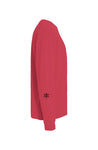 red Pigment Dyed Heavyweight Long Sleeve T Shirt