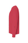 red Pigment Dyed Heavyweight Long Sleeve T Shirt