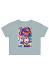 women Street Crop Tee - tone