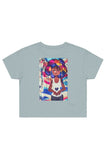 women Street Crop Tee - tone