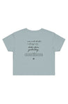 women Street Crop Tee - tone