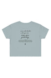 women Street Crop Tee - tone