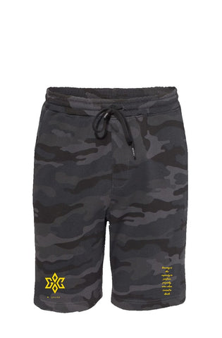 premium Black Camo Shorts