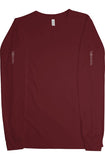 red premium Long Sleeve T Shirt - maroon