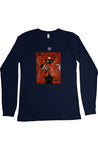 blue premium Long Sleeve T Shirt