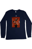 blue premium Long Sleeve T Shirt