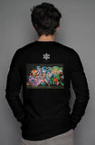 long sleeve henley - limited edition - black
