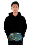 black premium pullover hoody
