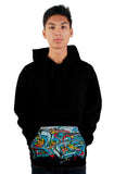 black premium pullover hoody