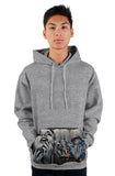 premium pullover hoody - gray