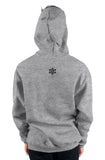 premium pullover hoody - gray