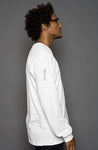 comfortable long sleeves - white