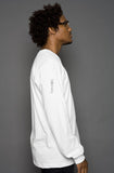 comfortable long sleeves - white